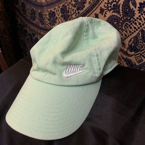 Mint green Nike hat